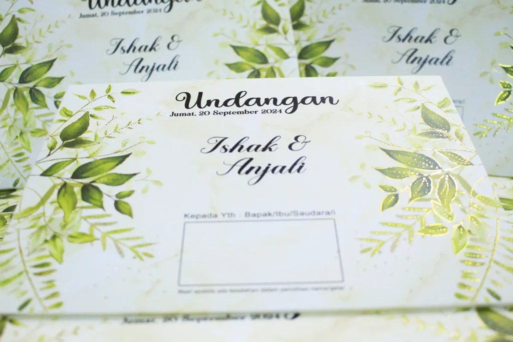 Cetak Undangan Pernikahan